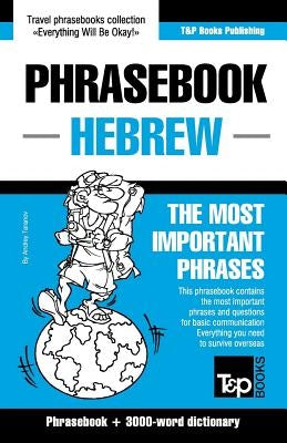 English-Hebrew phrasebook and 3000-word topical vocabulary by Taranov, Andrey