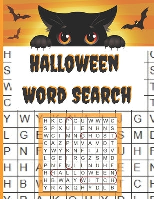 Halloween Word Search: Large Print Halloween Word Search Puzzle Book For Adults - Halloween Activity Book by Jones, Amanda