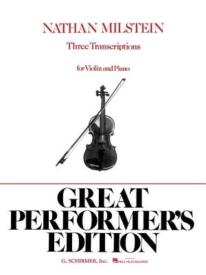3 Transcriptions: Violin and Piano by Hal Leonard Corp