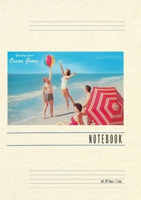 Vintage Lined Notebook Greetings from Ocean Grove, New Jersey by Found Image Press