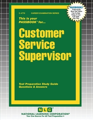 Customer Service Supervisor by Passbooks