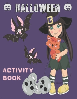 Halloween Activity Book: Coloring, Mazes, Sudoku, Learn to Draw and more for kids 4-8 yr olds by Activity Books, Halloween