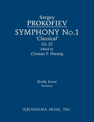 Symphony No.1, Op.25 'Classical': Study score by Prokofiev, Sergey