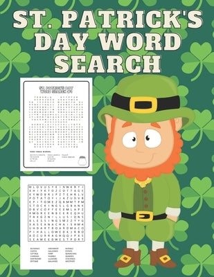 St. Patrick's Day Word Search: Fun 20 Word Search Puzzle Book for kids Age 4-12 by Mati