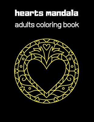 Hearts mandala: adults coloring book by Ntgmi, Agons