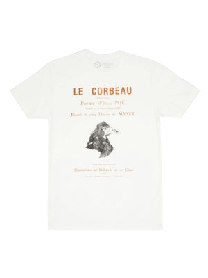 The Raven (French Edition) Unisex T-Shirt Medium by Out of Print
