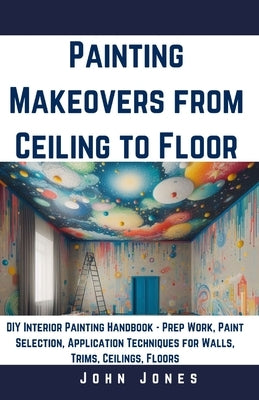 Painting Makeovers from Ceiling to Floor: DIY Interior Painting Handbook - Prep Work, Paint Selection, Application Techniques for Walls, Trims, Ceilin by Jones, John