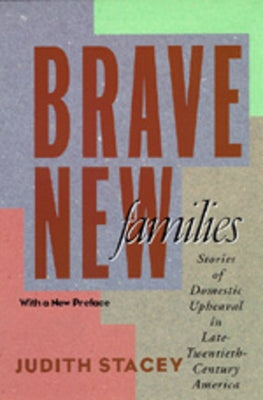 Brave New Families: Stories of Domestic Upheaval in Late-Twentieth-Century America by Stacey, Judith