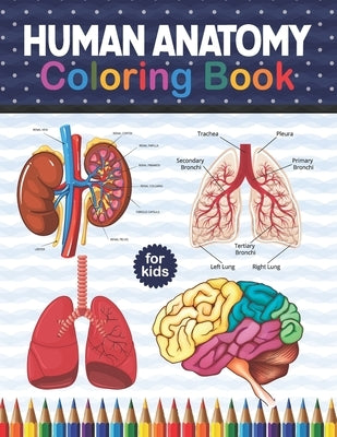 Human Anatomy Coloring Book For Kids: Human Body Anatomy Coloring Book For Kids, Boys and Girls and Medical Students. Human Brain Heart Liver Coloring by Publication, Shirkaylene
