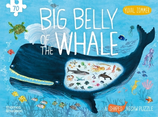 Yuval Zommer's Big Belly of the Whale: A Shaped Jigsaw Puzzle by Zommer, Yuval