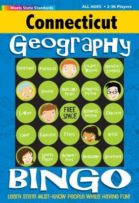 Connecticut Geography Bingo Game! by Gallopade International