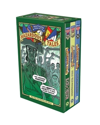 Nathan Hale's Hazardous Tales Fourth 3-Book Box Set: A Graphic Novel Collection by Hale, Nathan