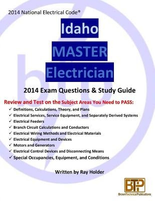 Idaho 2014 Master Electrician Study Guide by Holder, Ray