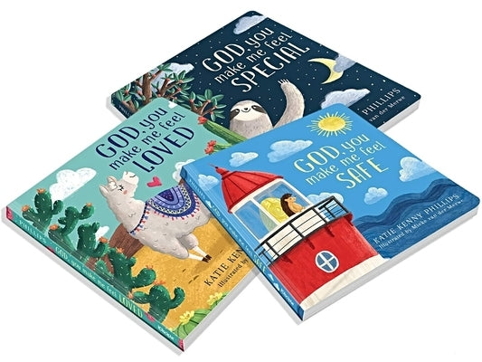 God You Make Me Feel Children's Book Set by Phillips, Katie Kenny