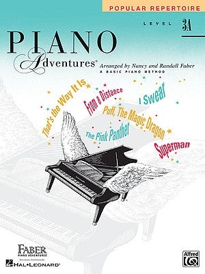 Level 3a - Popular Repertoire Book: Piano Adventures by Faber, Nancy