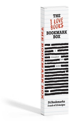 I Love Books Bookmark Box by Gibbs Smith