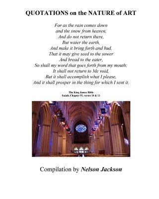 Quotations on the Nature of Art by Jackson Sr, Nelson J.