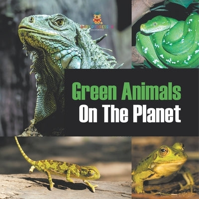 Green Animals On The Planet by Baby Professor
