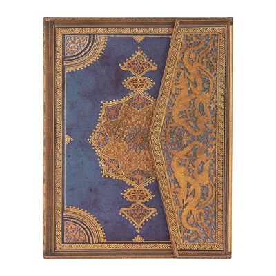 Safavid Indigo Ultra Hardcover Address Book, 144pg, 120gsm by Paperblanks (Safavid Binding Art) by Paperblanks