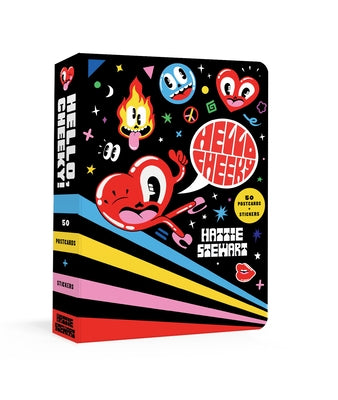 Hello Cheeky: 50 Postcards with Stickers by Stewart, Hattie