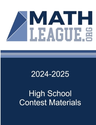 2024-2025 High School Contest Materials by Sanders, Tim