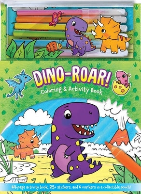 Dino-Roar! Coloring & Activity Book by Editors of Silver Dolphin Books