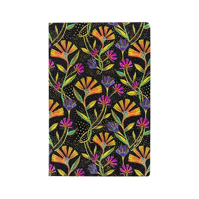 Wild Flowers Mini Lined Softcover Journal, 208pg, 80gsm, Laurel Burch Collection by Paperblanks (Playful Creations) by Paperblanks