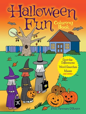Halloween Fun Coloring Book by Newman-D'Amico, Fran