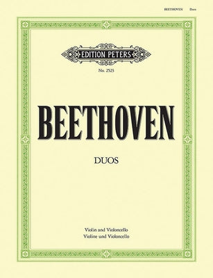3 Duos Woo 27 (Arranged for Violin and Cello): Originally for Clarinet and Bassoon (Set of Parts) by Beethoven, Ludwig Van