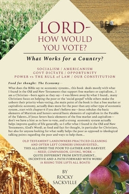 Lord---How Would You Vote?: What Works for a Country? by Sackville, Rocky