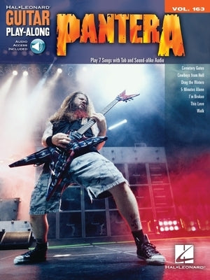Pantera - Guitar Play-Along Vol. 163 Book/Online Audio [With CD (Audio)] by Pantera