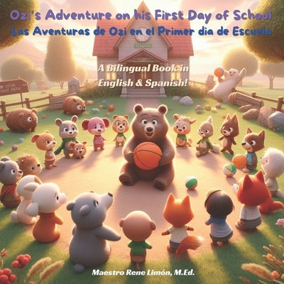 Ozi's Adventure on his First Day of School, A bilingual Children's Book: Bilingual Education, ESL, Children learn to read in English and also in Spani by Limon M. Ed, Rene