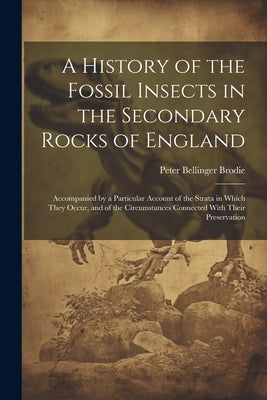 A History of the Fossil Insects in the Secondary Rocks of England: Accompanied by a Particular Account of the Strata in Which They Occur, and of the C by Brodie, Peter Bellinger