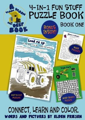 4 in 1 Fun Stuff Puzzle Book by Friesen, Elden