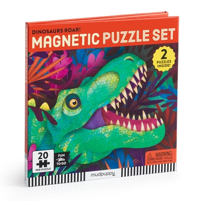 Dinosaurs Roar! Magnetic Puzzle Set by Mudpuppy