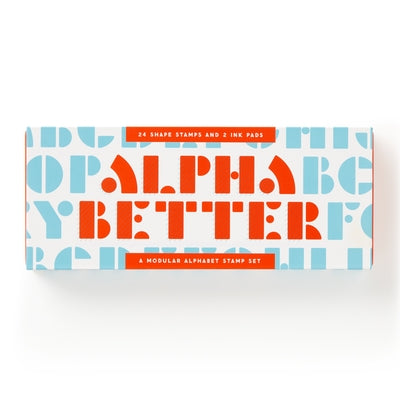 Alpha Better Stamp Set by Brass Monkey