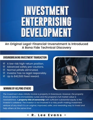 Investment Enterprising Development by Evans, R. Lee