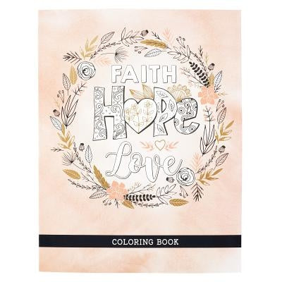 Color Bk Faith Hope Love by 