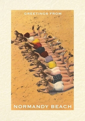 Vintage Lined Notebook Greetings from Normandy Beach, New Jersey by Found Image Press