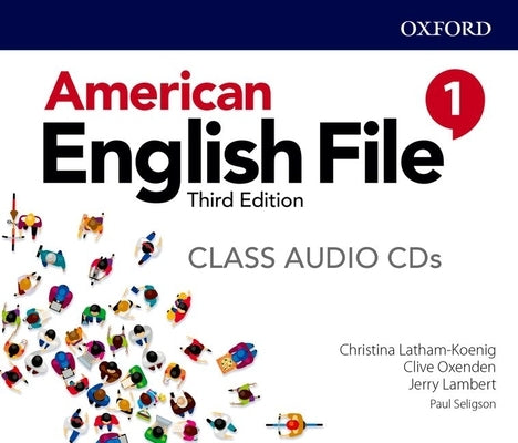 American English File 3e 1 Class Audio CD X5 by Oxford