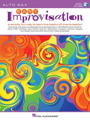 Easy Improvisation: For Alto Sax by Hal Leonard Corp