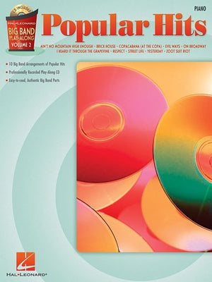 Popular Hits - Piano: Big Band Play-Along Volume 2 [With CD] by Hal Leonard Corp