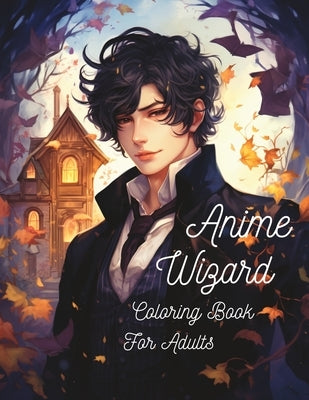 Anime Wizards Coloring Book for Adults by Gambill, T. D.