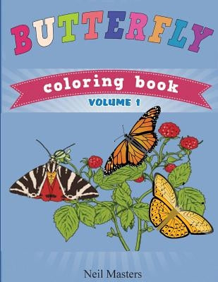 Butterfly Coloring Book (Avon Coloring Books) by Masters, Neil