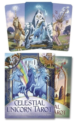 The Celestial Unicorn Tarot by Robertson, Leeza