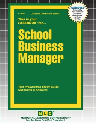 School Business Manager by Passbooks