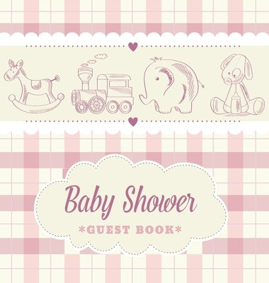Baby Shower Guest Book for Boy: Retro-themed storybook illustration, Wishes for Baby and Advice for Parents, Personalized with Sign-in and Address Pag by Tamore, Casiope