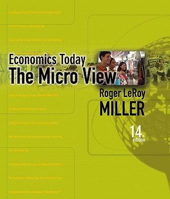 Student Value Edition for Economics Today: The Micro Viewplus Myeconlab in Coursecompass Plus eBook Student Access Kit by Miller, Roger LeRoy