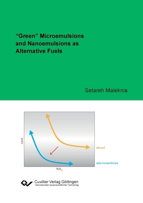 "Green" Microemulsions and Nanoemulsions as Alternative Fuels by Maleknia, Setareh