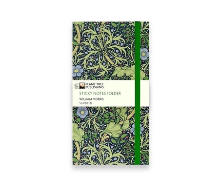 William Morris: Seaweed Flame Tree Sticky Notes Folder by Flame Tree Studio